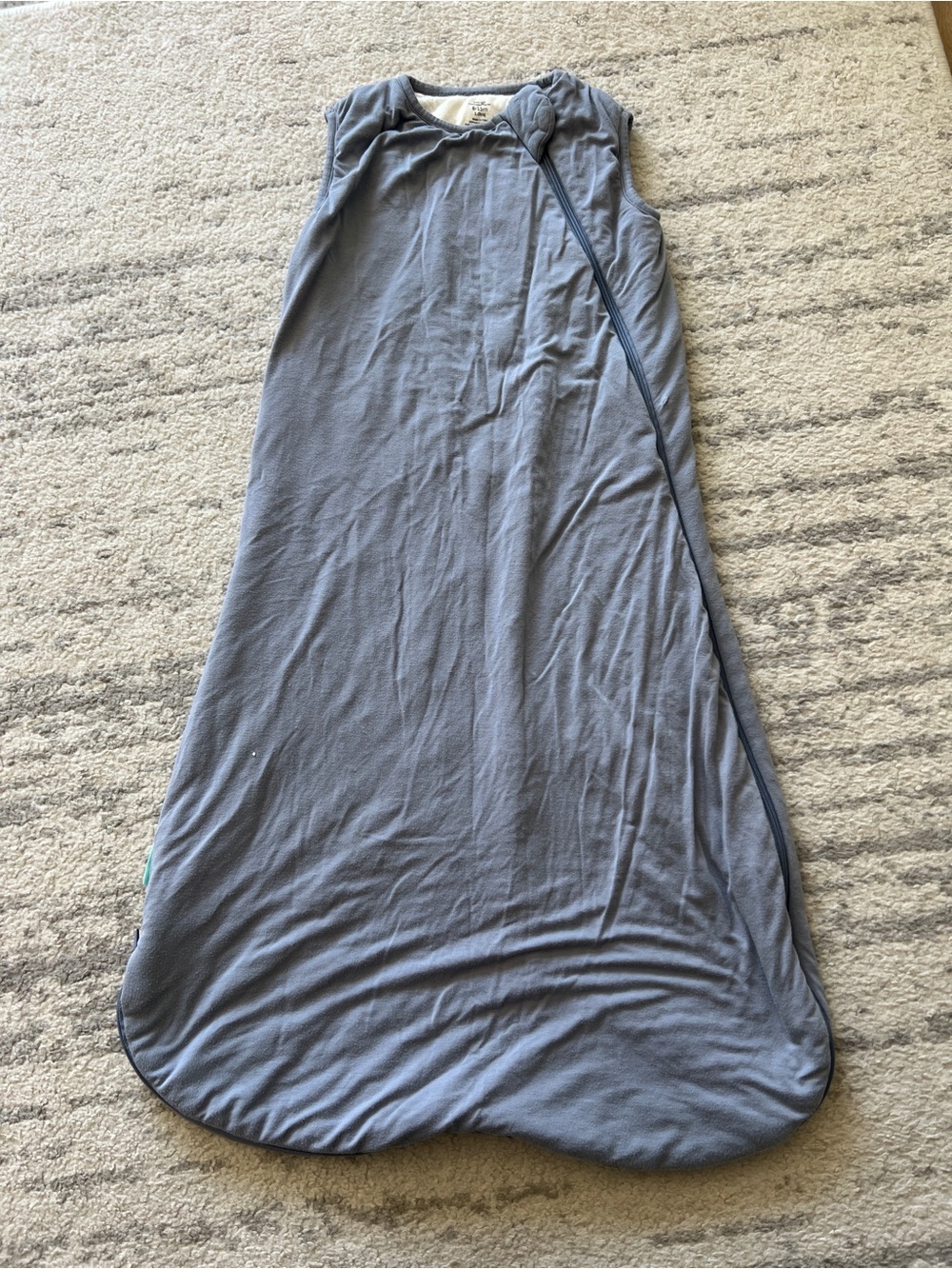 PurComfy Supersoft Sleep Slack 1.0 TOG - Blue (6-15 months)